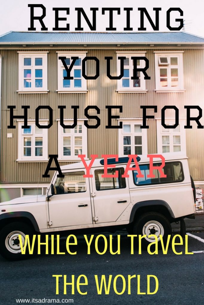 a travel blog about renting your house for a year while you travel the world with your family.