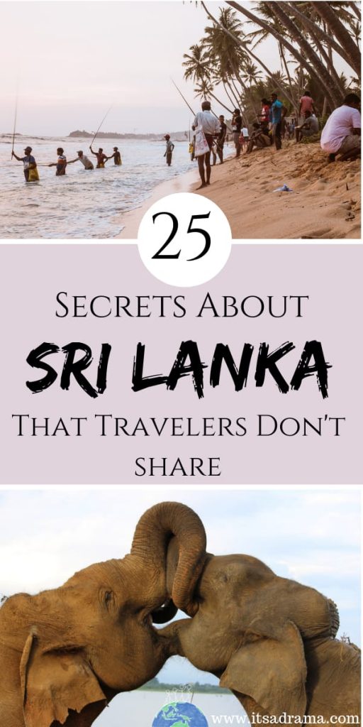 Sri Lanka travel guide. 25 Secrets that travelers don't share