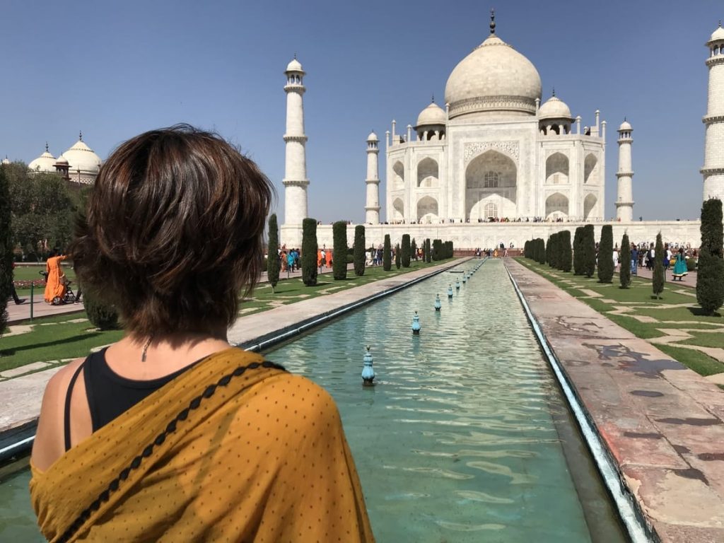 A travel blog on a visit to the Taj Mahal without the crowds and selfie seekers