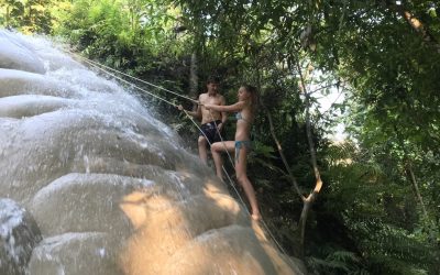 The Sticky Waterfall in Chiang Mai. A Bizarre Experience!