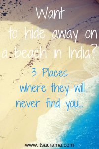 In search of hidden beaches in India