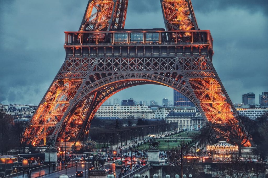 The Eiffel Tower. Paris. The best destination in Europe for kids