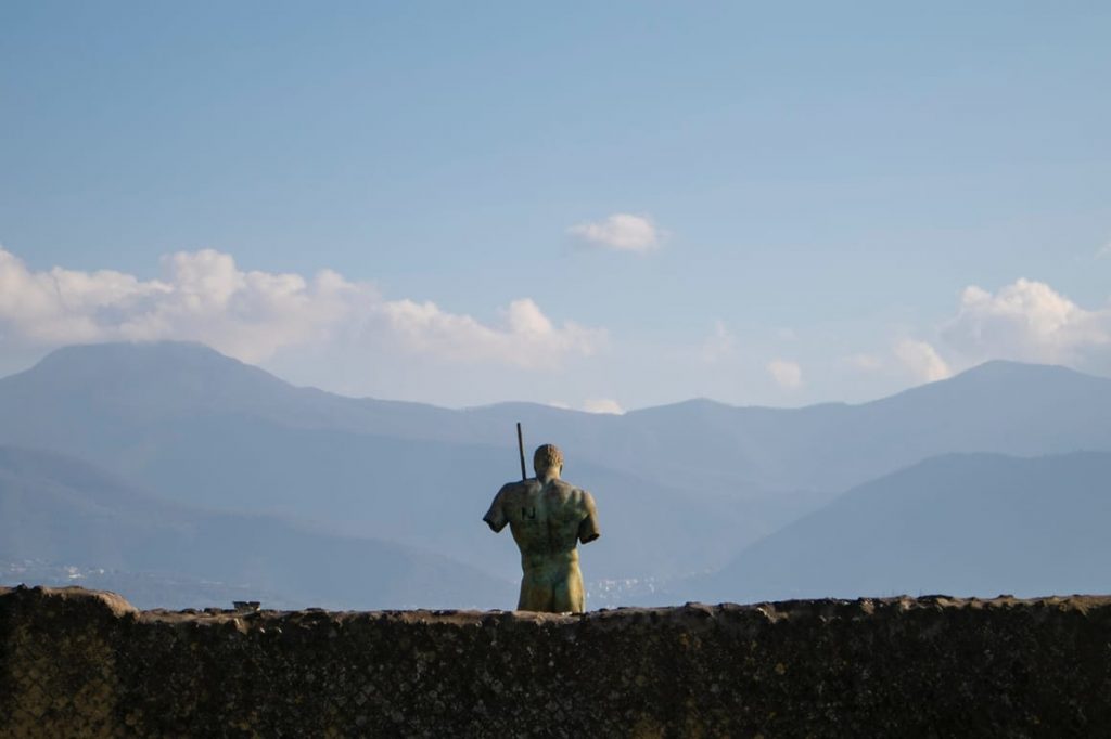 Statue in Pompeii