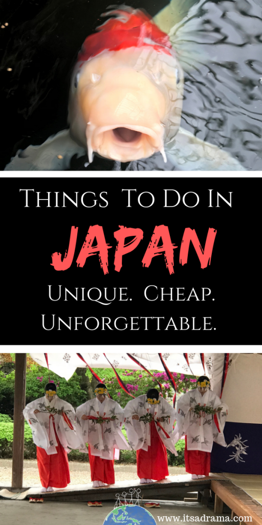 Things to do in Japan that are unique and awesome