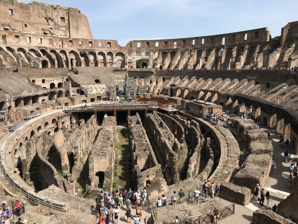 The Colosseum in Rome