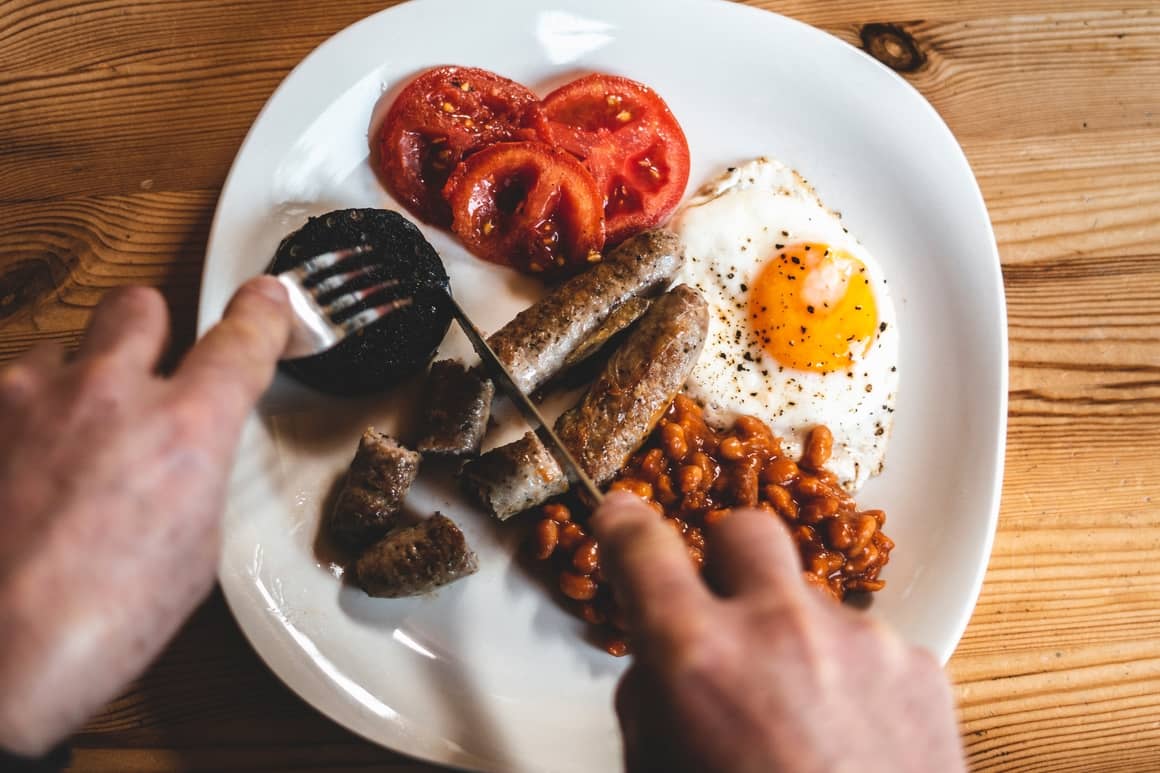 Irish breakfast. Ireland travel tips