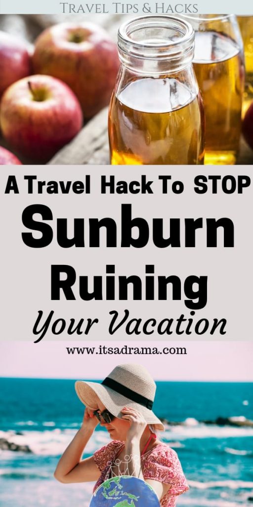 Apple Cider Vinegar for Sunburn