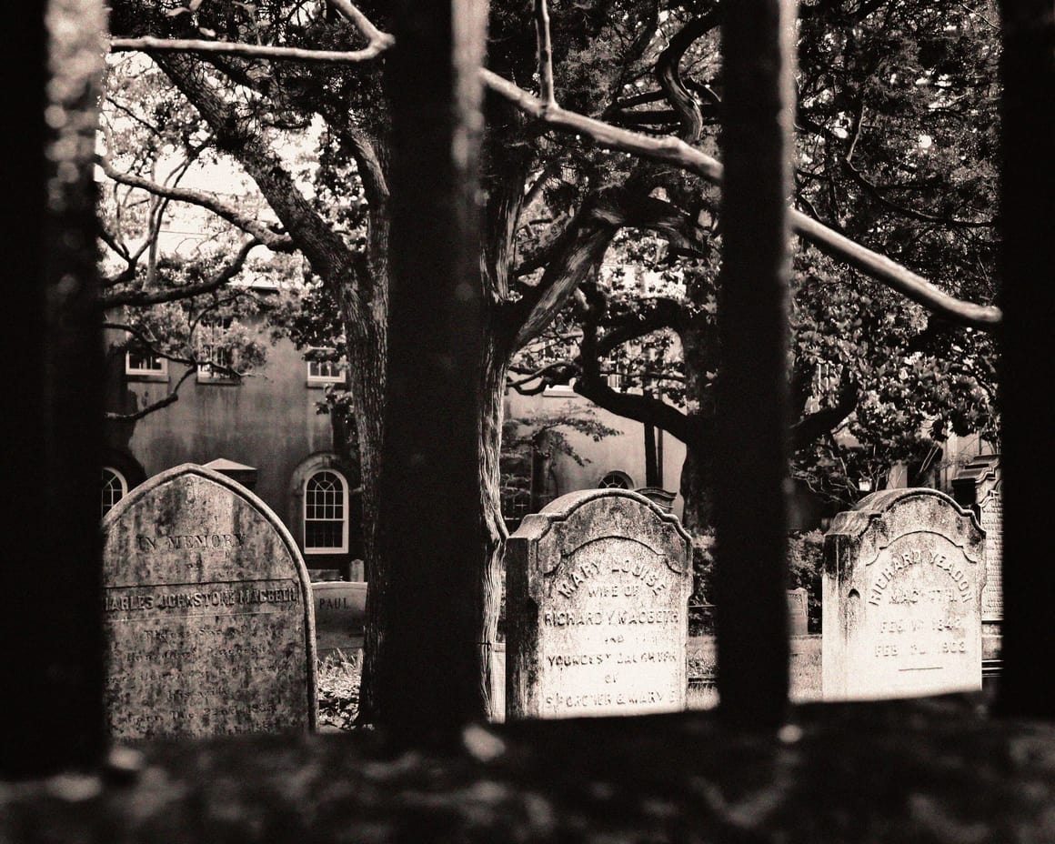 Graveyard in Charleston SC