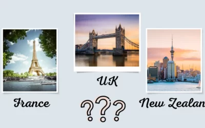 France, UK or New Zealand? How To Choose.