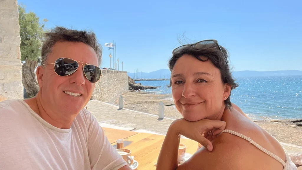 Husband and wife in Greece