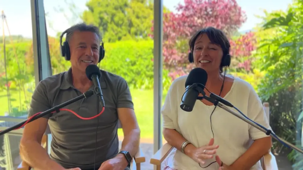 A husband and wife recording their comedy podcast about travel, life in New Zealand and more!