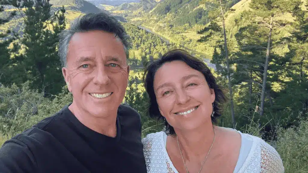 Husband and wife in New Zealand