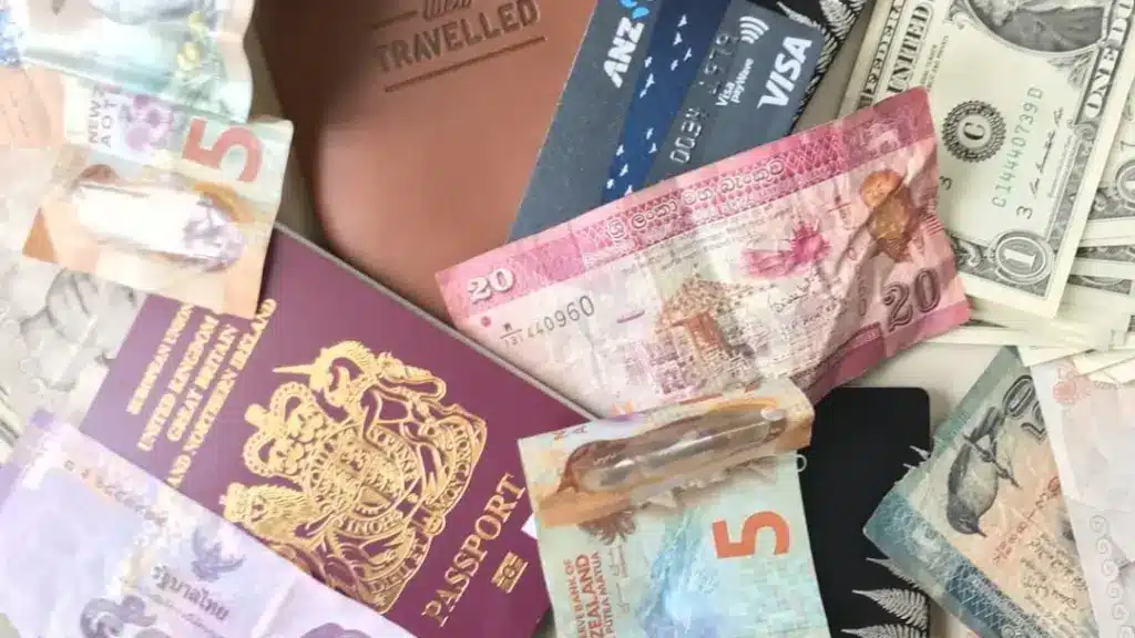 Money and passports. How to travel the world for a year