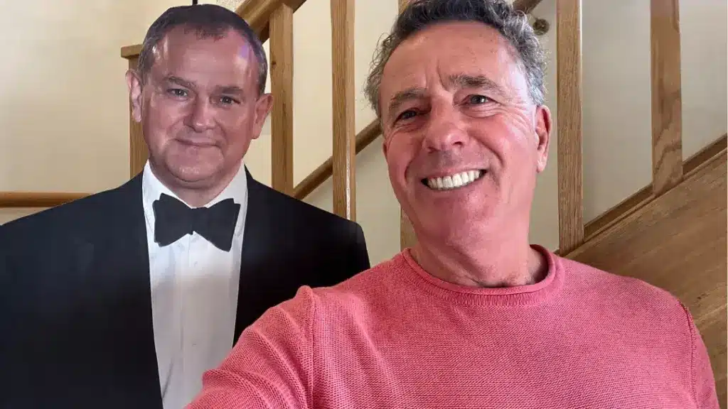 On location at Downton Abbey