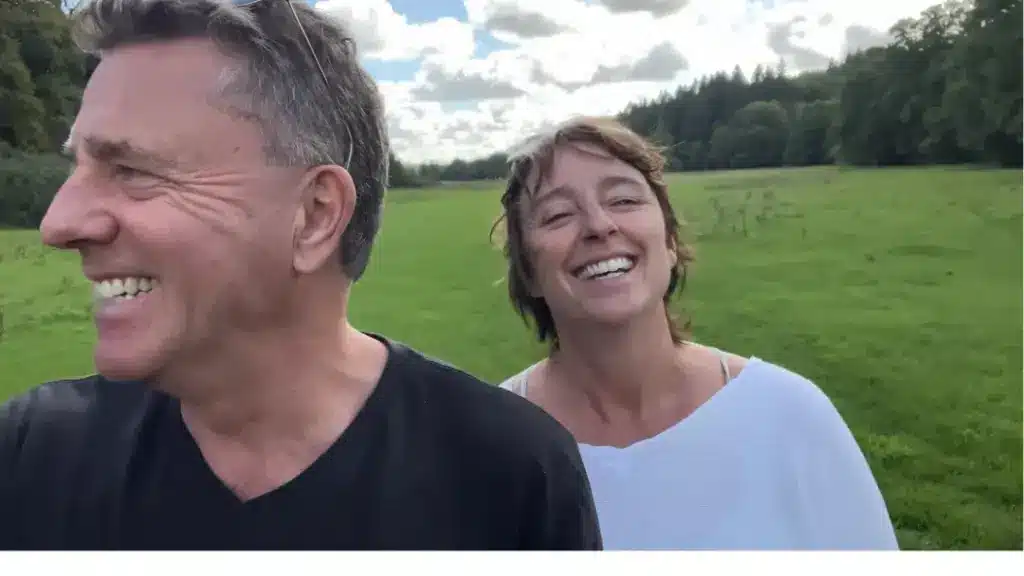 A happy married couple