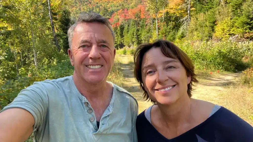 Liz and Brian Deacle, hosts of the It's a Drama Podcast talking about their first impressions of Quebec Canada