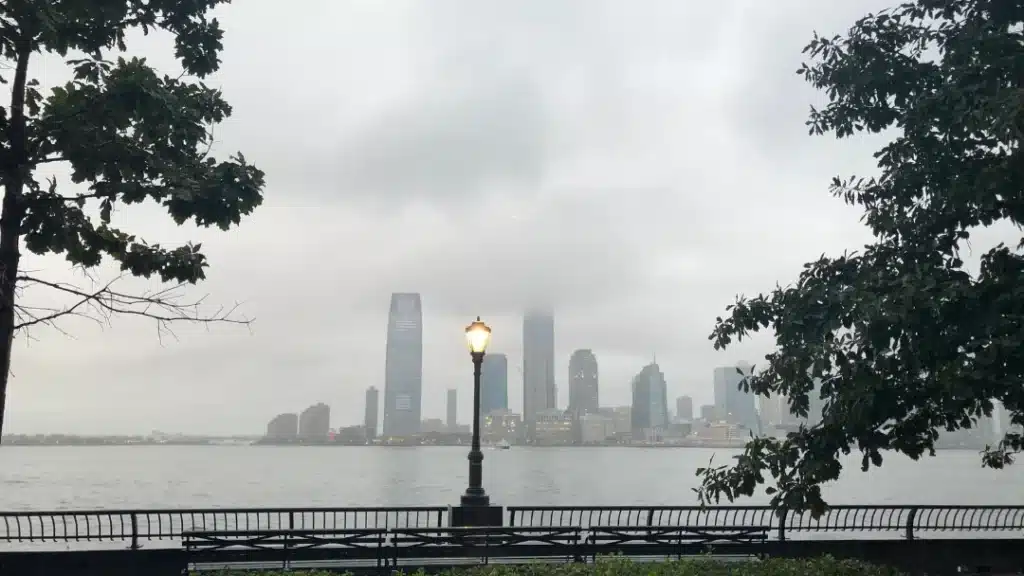 New York City in The Rain