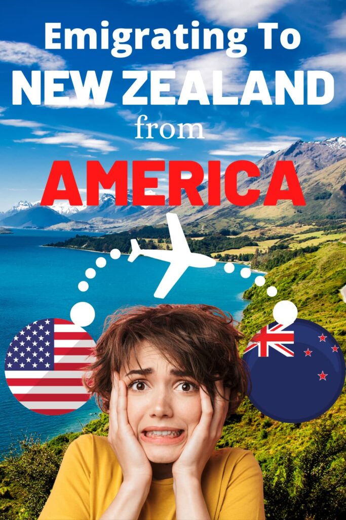 A woman who is worried about emigrating from America to New Zealand 