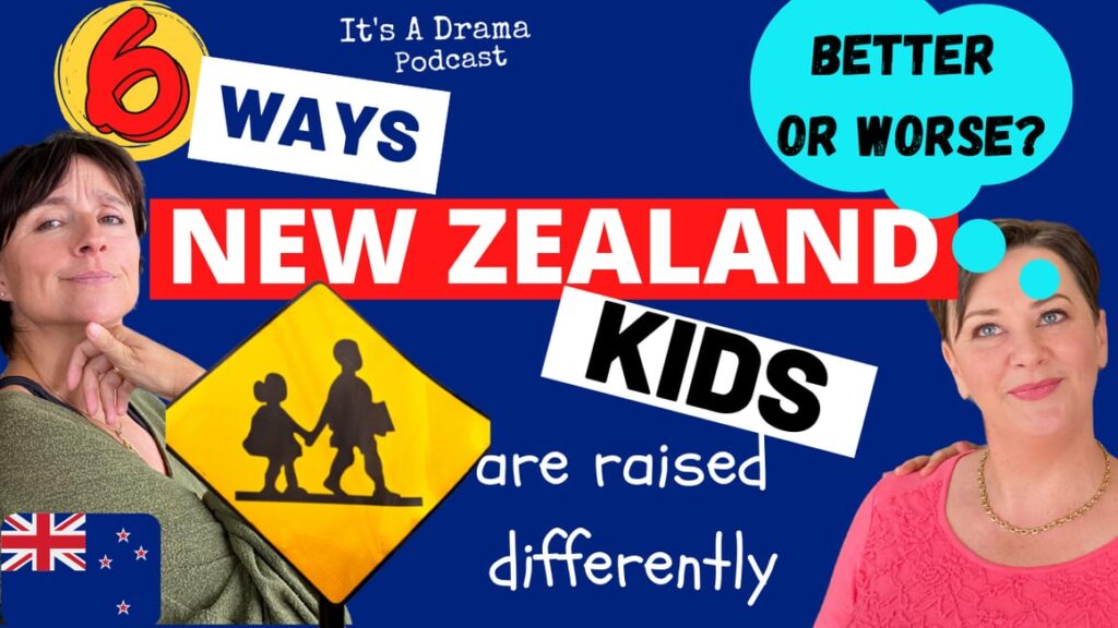 New Zealand kids. A podcast with two mothers who discuss what New Zealand kids are really like