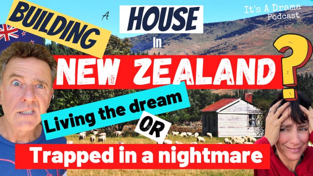 Image of a couple building a house in New Zealand