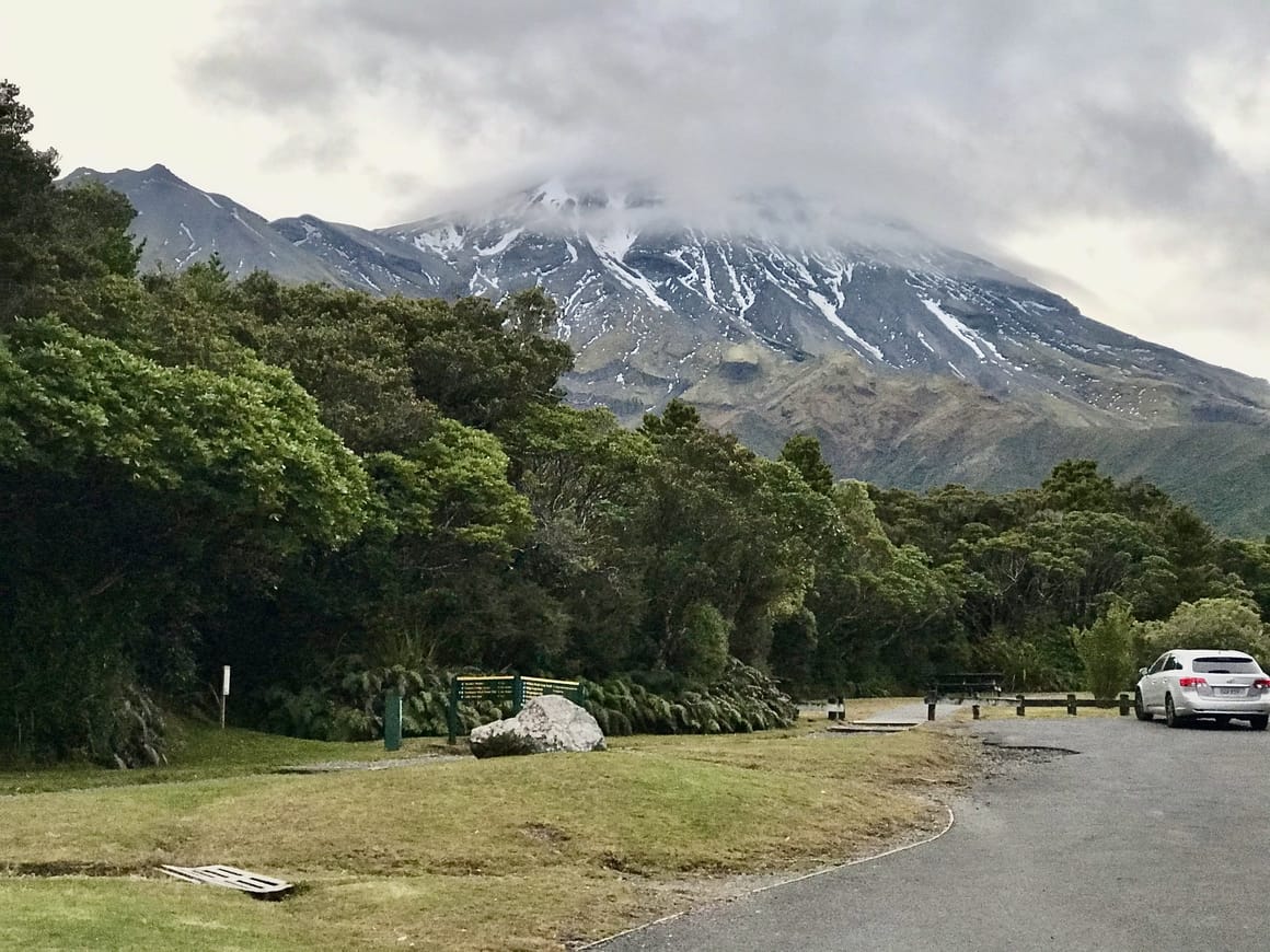 Mount Taranaki. Dawson Falls New Zealand