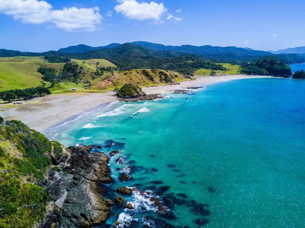 View of New Zealand scenery