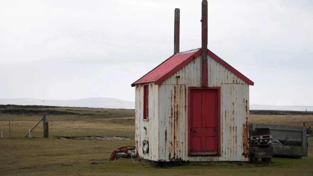 Old house in New Zealand. You know you're a kiwi when